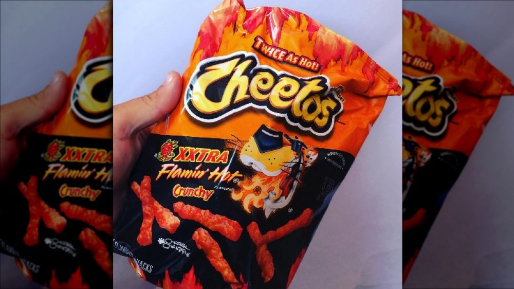 Crunchy XXTRA Flamin Hot Cheetos