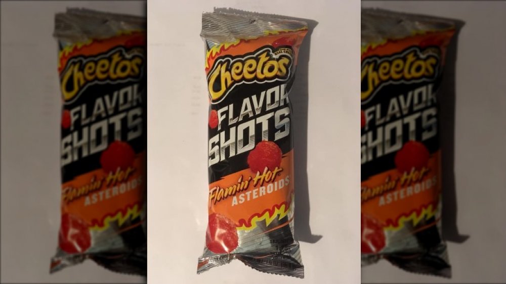 Flavor Shots Flamin' Hot Asteroids Cheetos