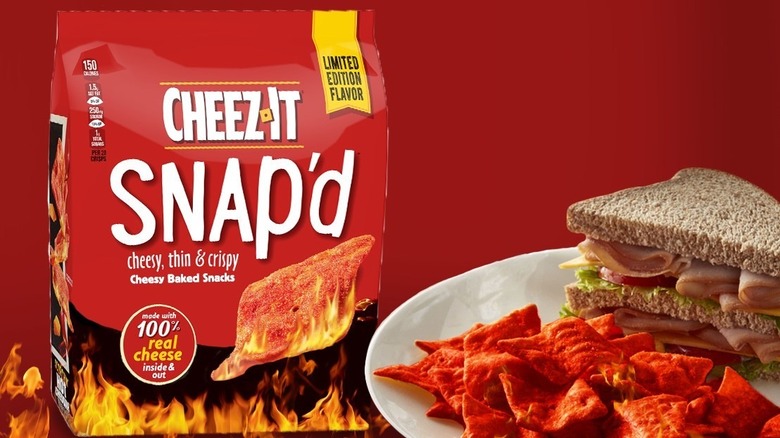 Cheese-It Snap'd Scorchin' Hot Cheddar