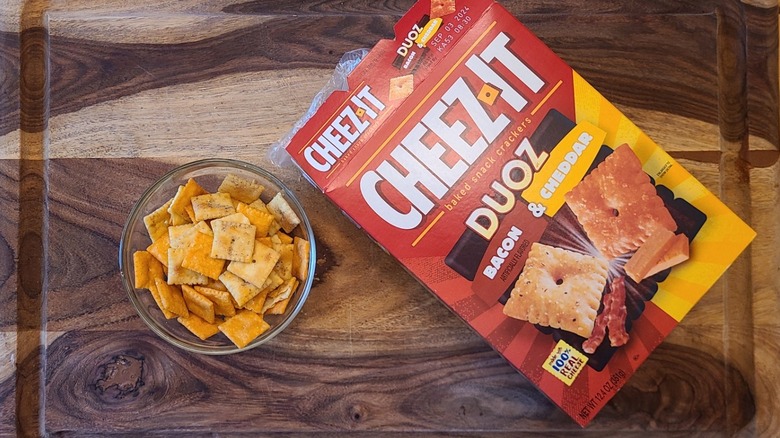 Cheez-It Duoz Bacon & Cheddar