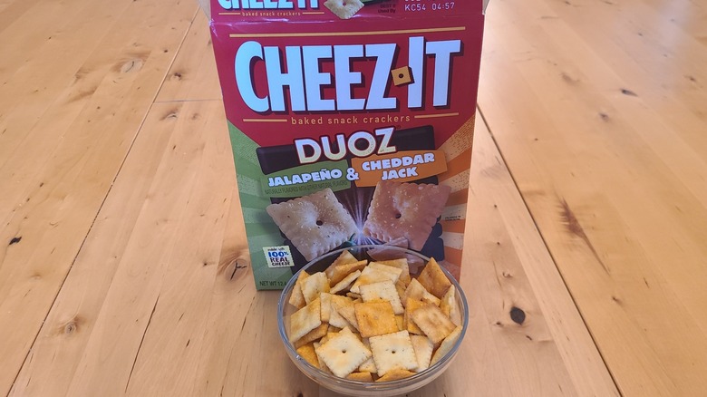 Cheez-It Duoz Jalapeño & Cheddar Jack