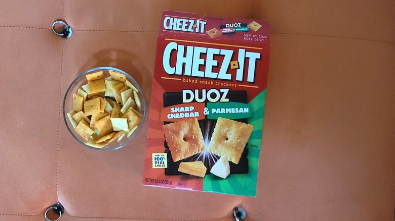 Cheez-It Duoz Sharp Cheddar & Parmesan