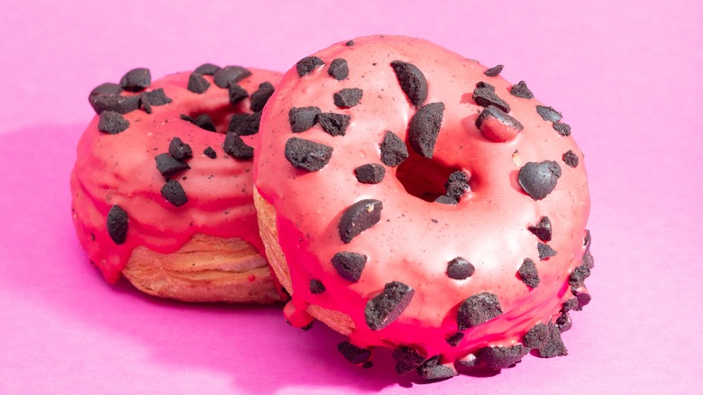 Pink frosted Cronuts®