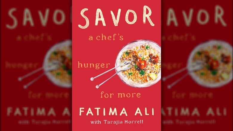 cover of fatima ali's book savor