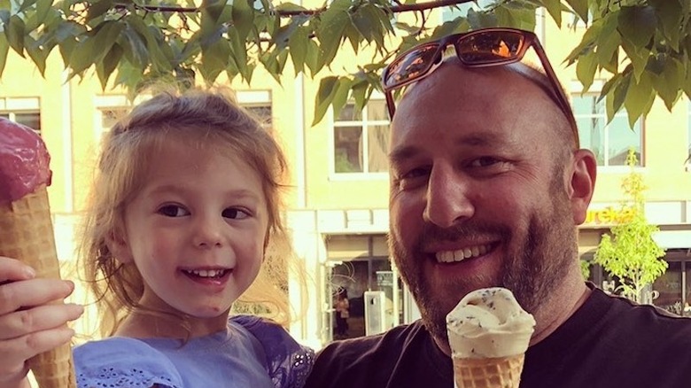 Top Chef winner Hosea Rosenberg and daughter Sophie