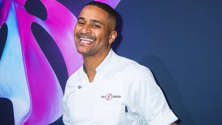 Chef JJ Johnson smiling