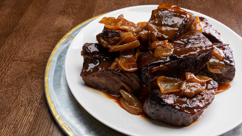 Kentucky Derby braised short ribs