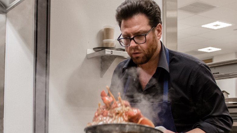 Scott Conant cooking