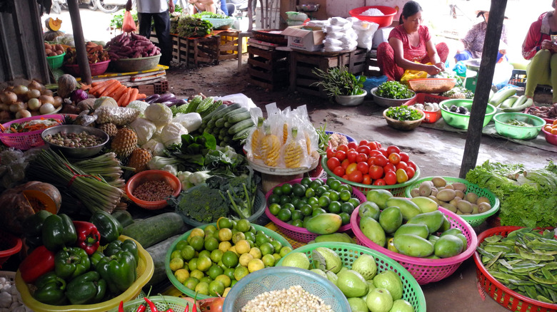 A Vietnamese marketplace