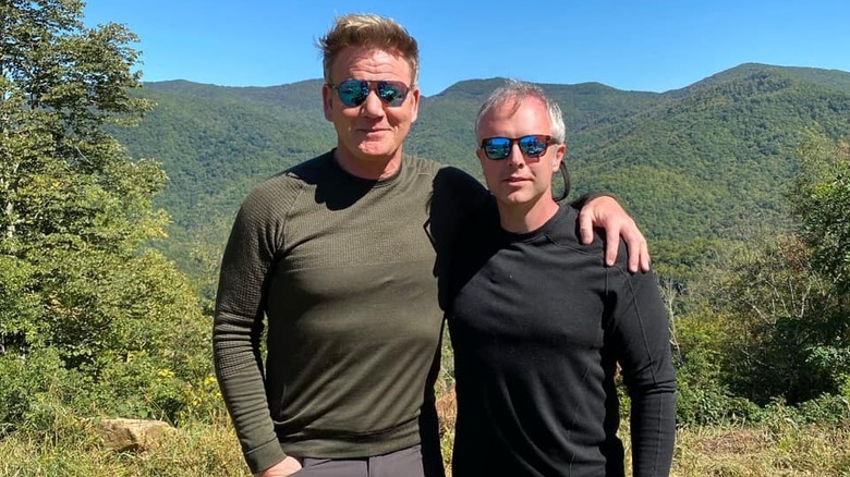 William Dissen and Gordon Ramsay together