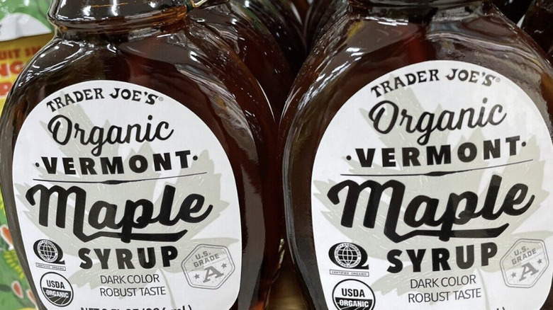 trader joe's maple syrup