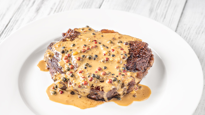 steak au poivre