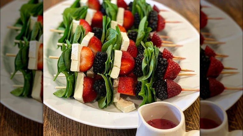 Chef's Salad Skewers Are Perfect Small Bites With Major Flavor