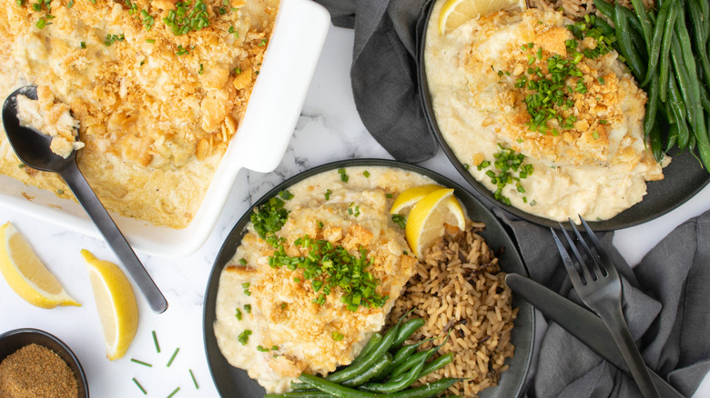 Chesapeake casserole in bowls