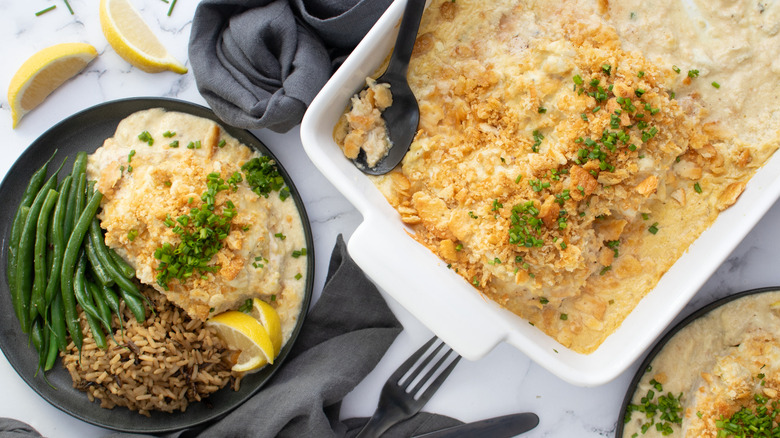 Chesapeake casserole in bowls