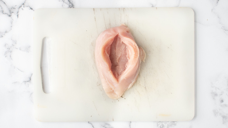 chicken breast cut out pocket