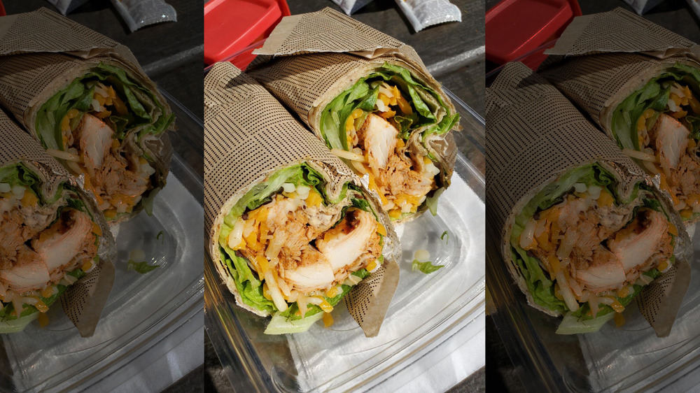 Chick-fil-A secret spicy grilled chicken cool wrap