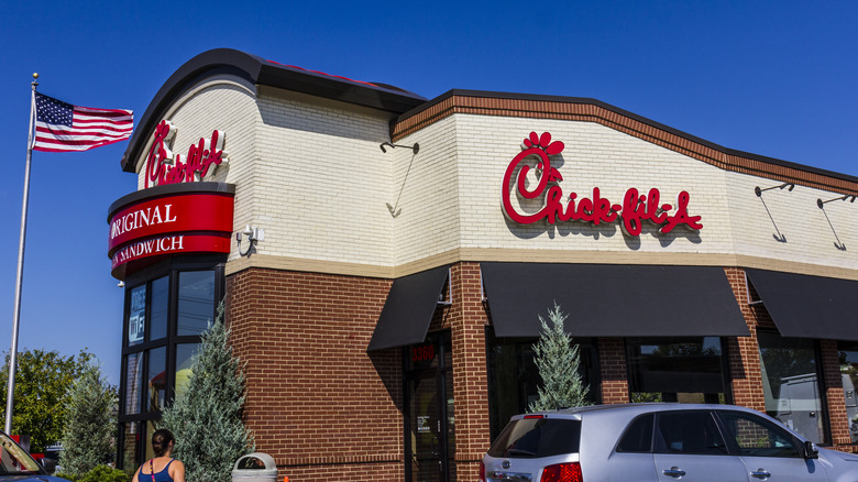 Chick-fil-A storefront daytime