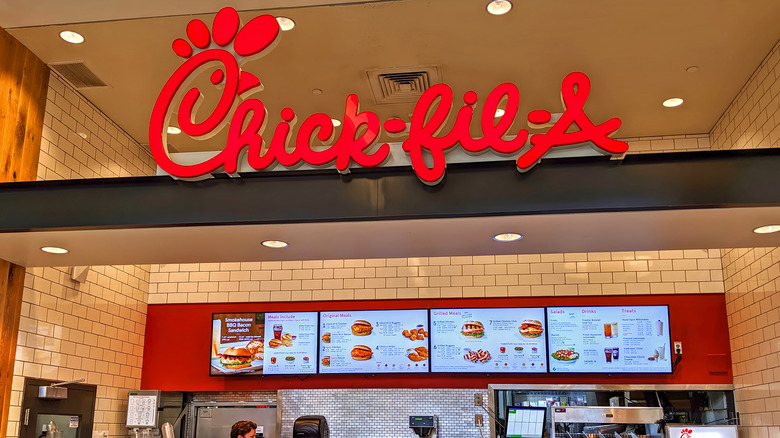 Chick-fil-A interior