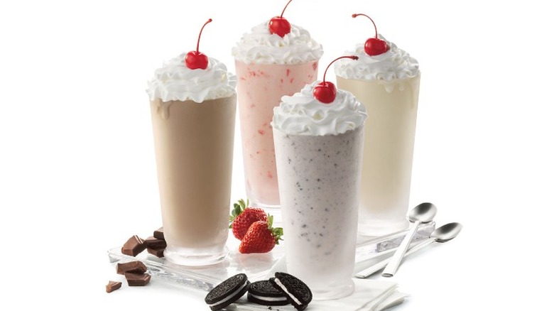 Chick-fil-A milkshakes