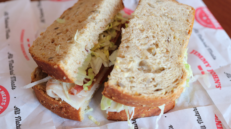 Jimmy John's sandwich