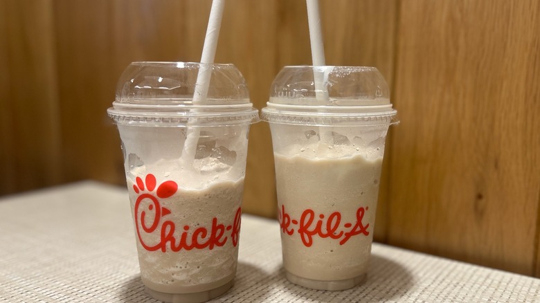 Chick-fil-A frosted sodas