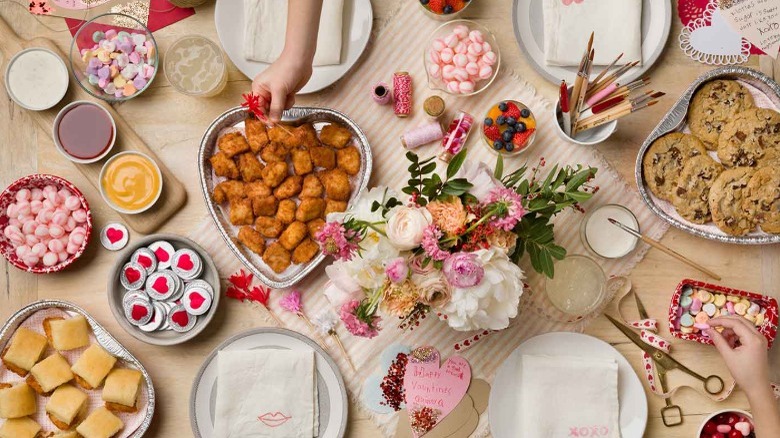 chick-fil-a valentine's spread