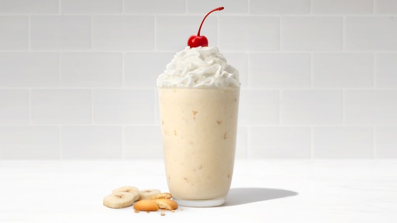 Chick-fil-A banana shake