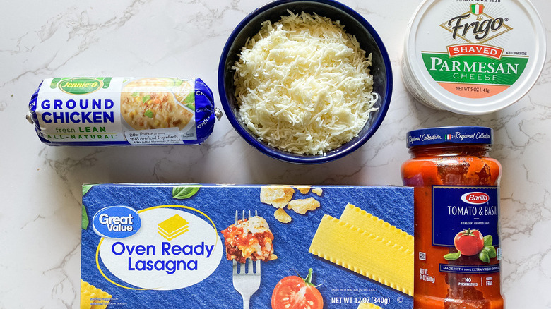 chicken lasagna ingredients