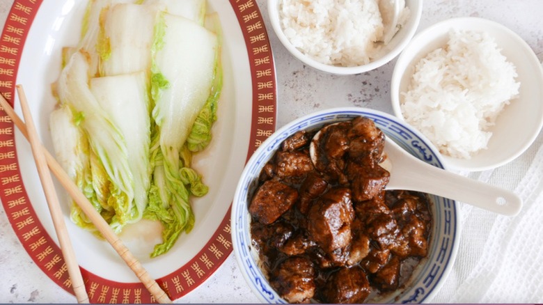 twice cooked pork with cabbage