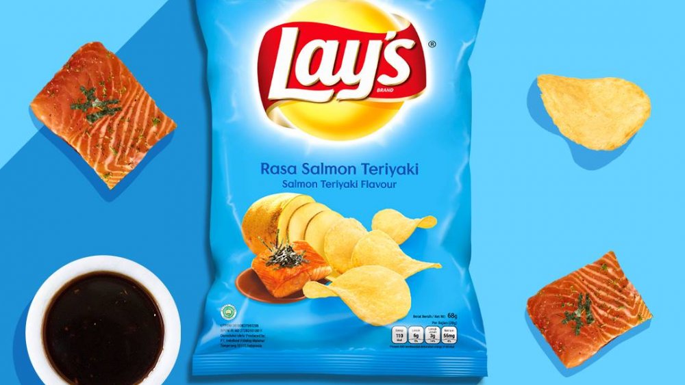 Lay's Salmon Teriyaki chips