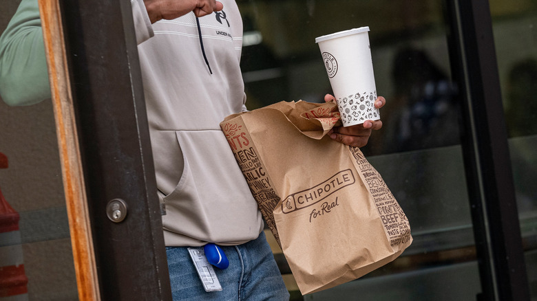 Chipotle customer