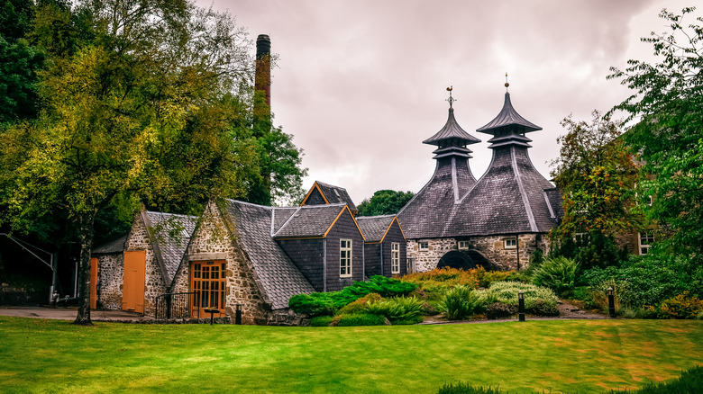 Strathisla distillery in Scotland 