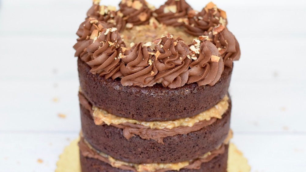 German chocolate cake