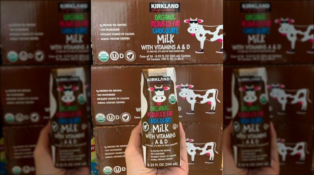 Kirkland Signature Organic Reduced Fat Chocolate Milk