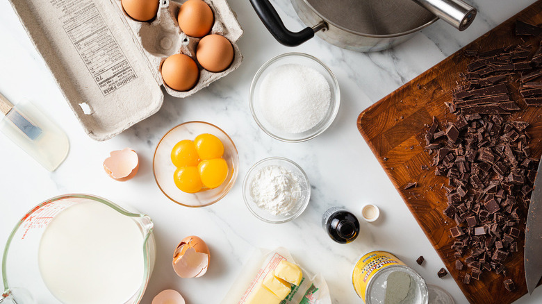 chocolate pastry cream ingredients