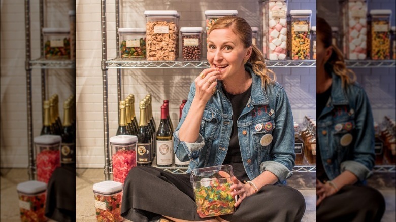 Christina Tosi eating candy