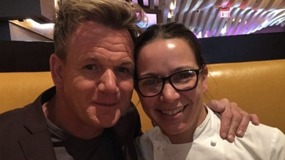 Gordon Ramsay and Christina Wilson