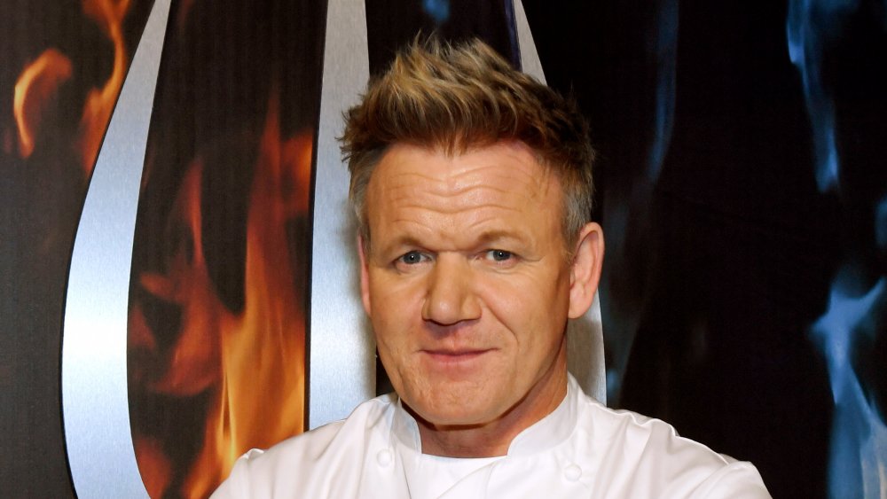 Gordon Ramsay with serious expression