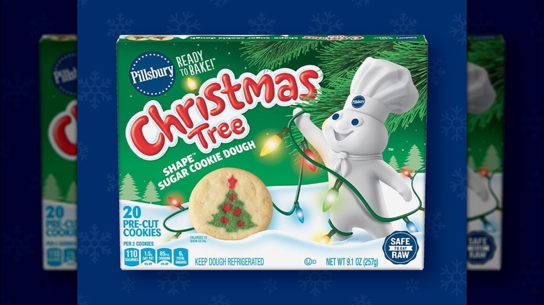 A variety of Pillsbury's Christmas 2021 products