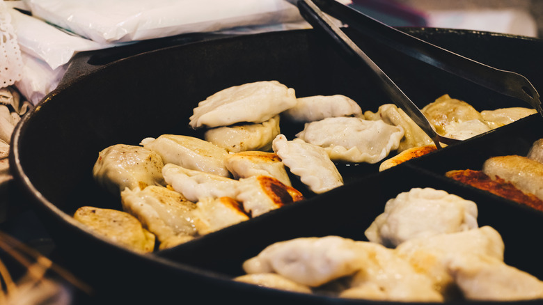 pierogi sold on the market