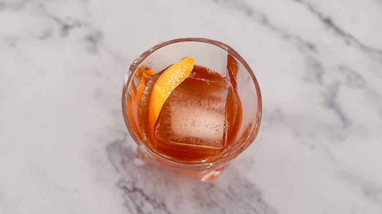 old fashioned in a glass 