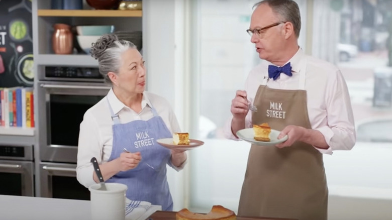 Christopher Kimball on set