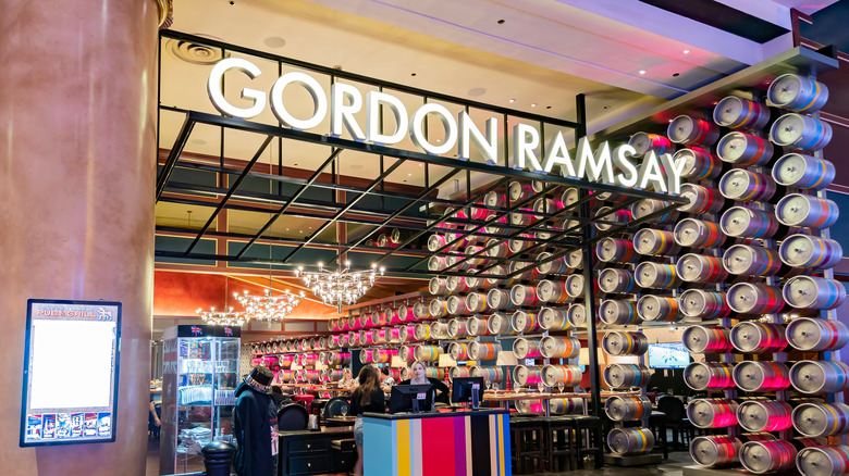 Gordon Ramsay restaurant in Las Vegas