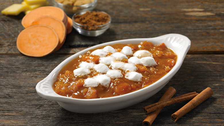 Church's Chicken's sweet potato casserole