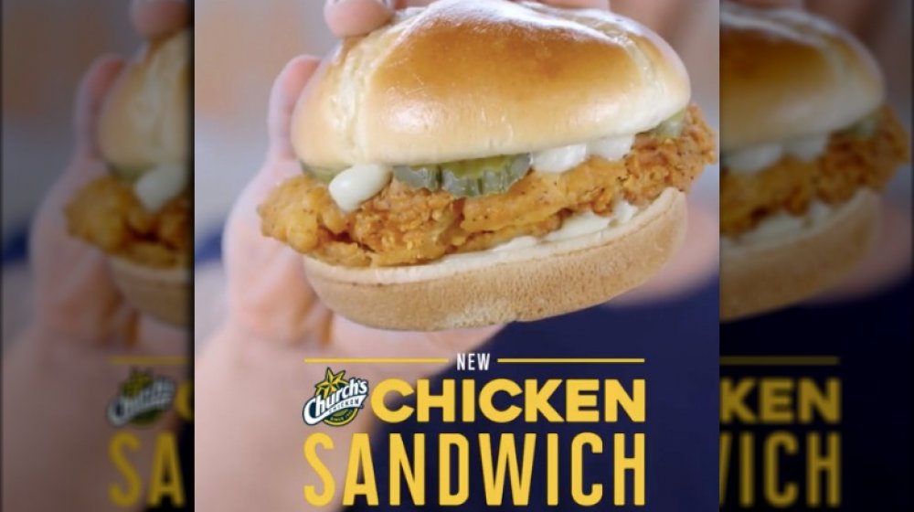 Church's Chicken  Chicken sandwich 