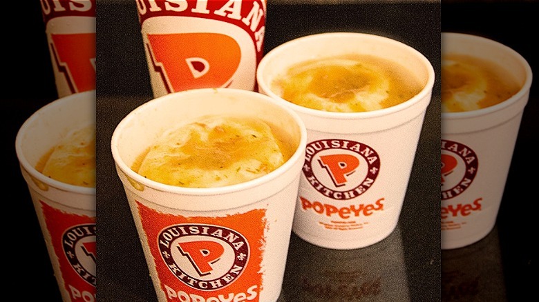 Popeyes Mashed Potatoes