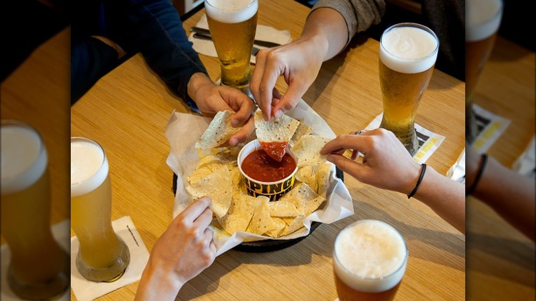 Buffalo Wild Wings chips and salsa