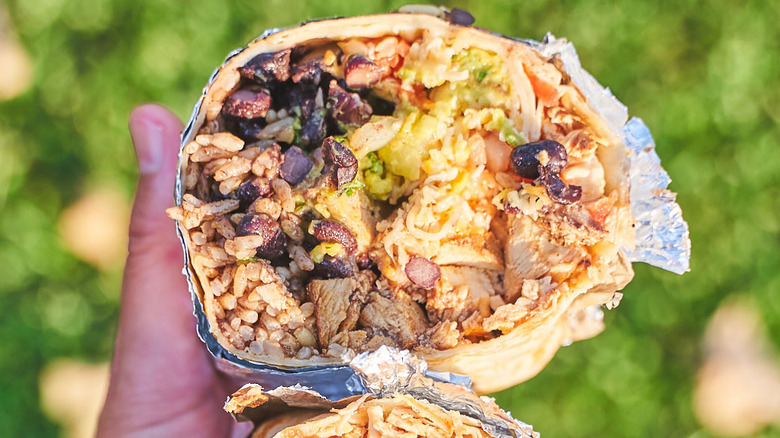 Moe's Southwest burrito