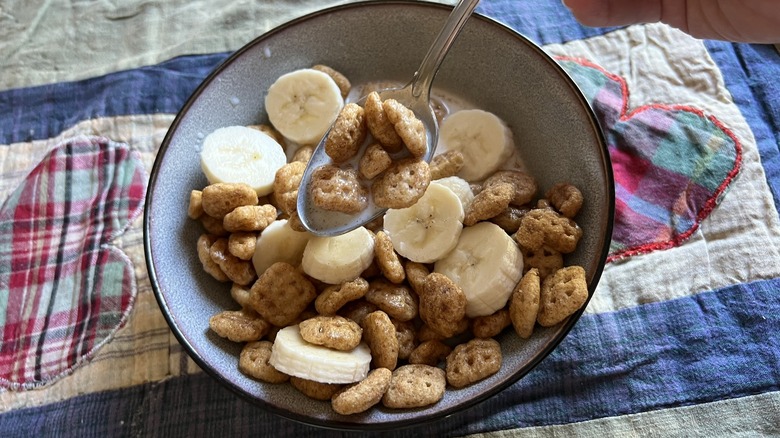 Spoonful of Cinnamon Toast Crunch Waffle Cereal